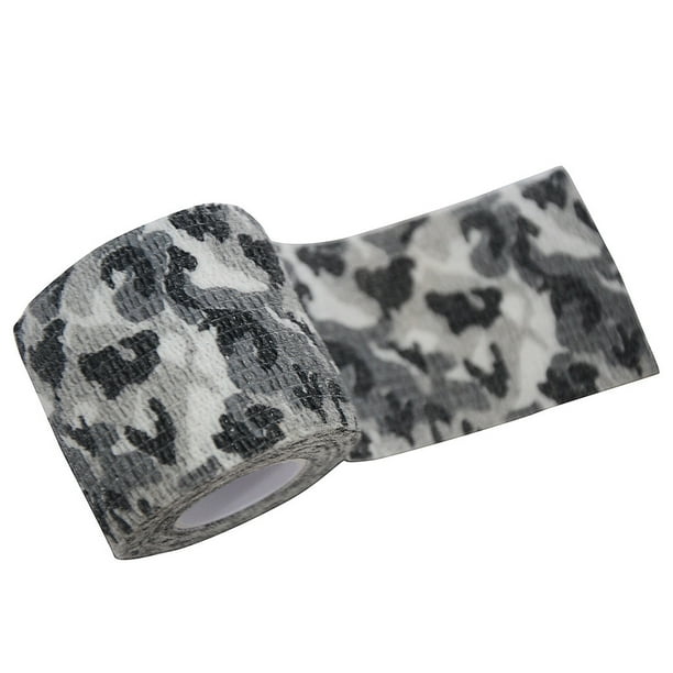 1Roll Adhesive Duct Tape Camouflage Waterproof Hunting Camping Stealth Tape Wrap